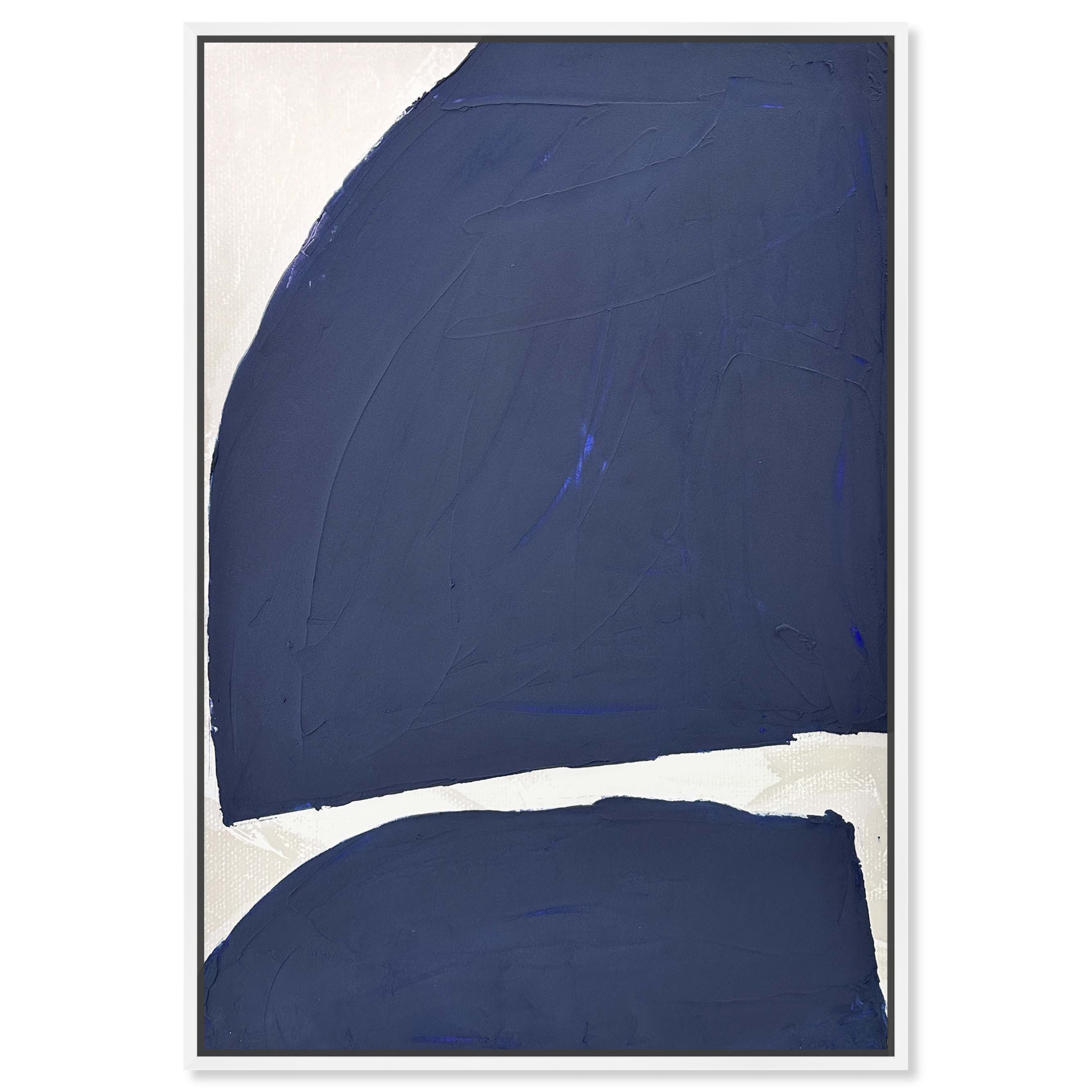 Blue 5 - With Impasto Paint Texture