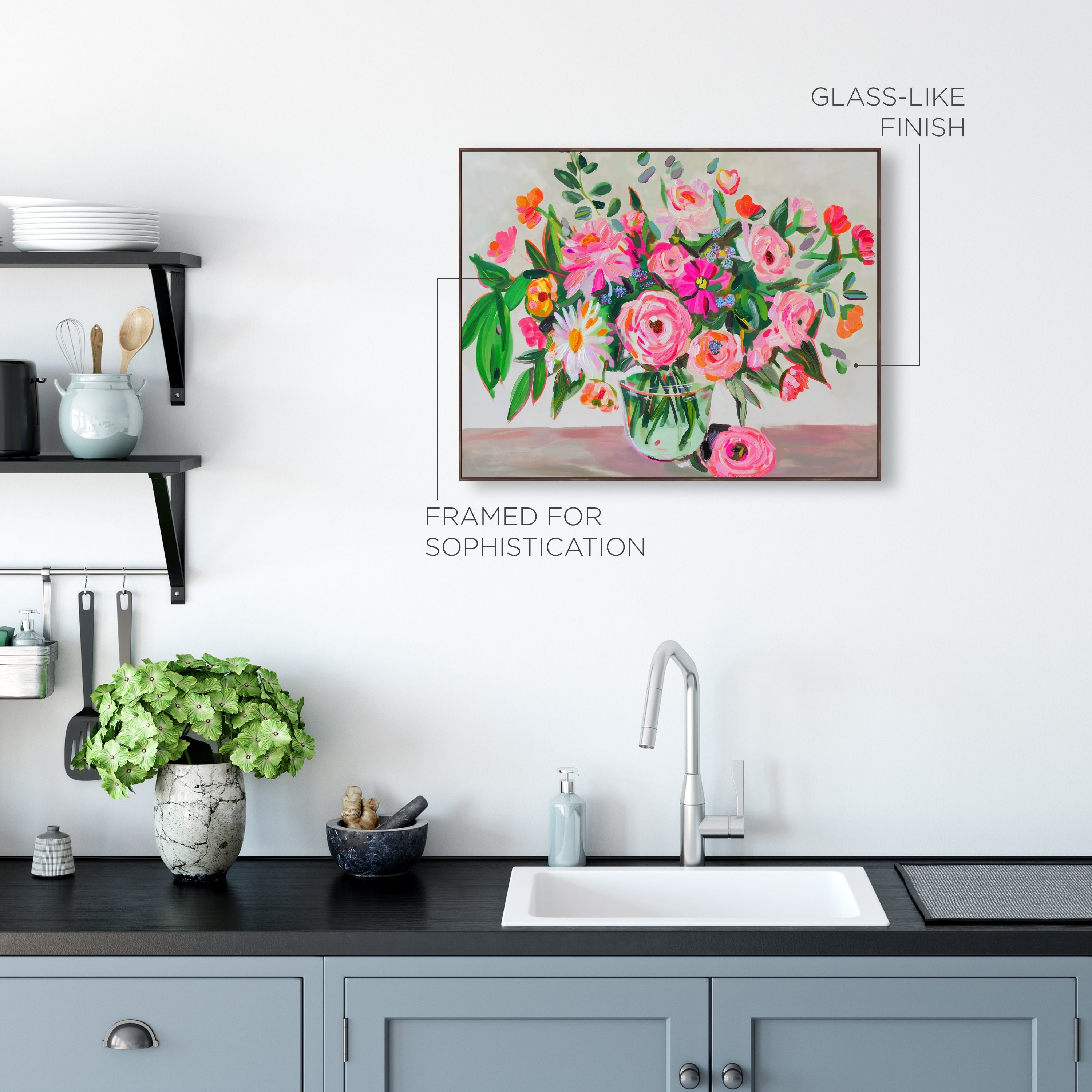 Whirlwind of Blooms I