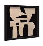 Monochrome Puzzle - Sculptural 3D Wall Decor