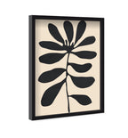 Fronds of Nightfall III - Sculptural 3D Wall Decor