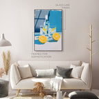 Lemony Light | Acrylic Panel