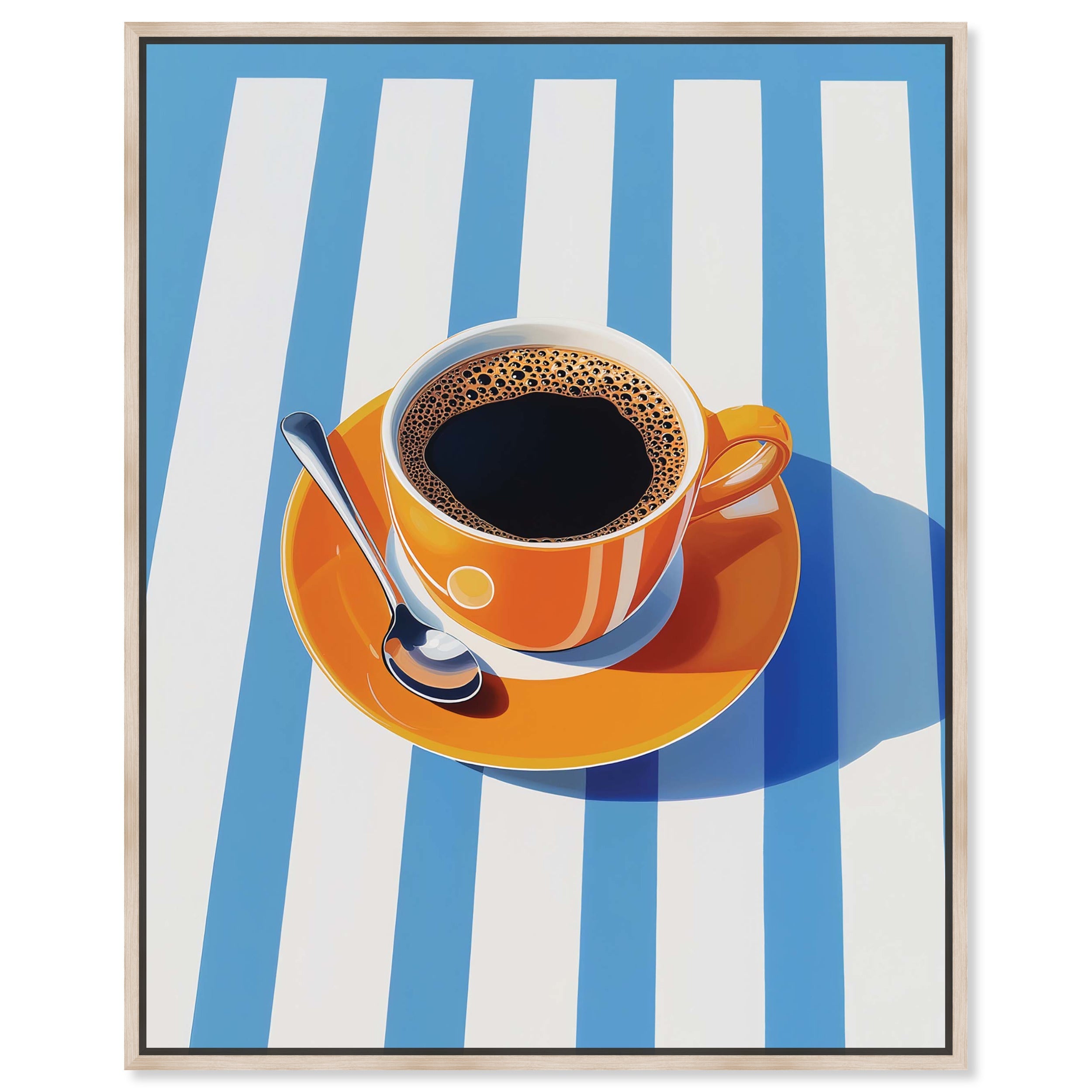 Depth in a Cup - Framed Acrylic Sculpture Main image