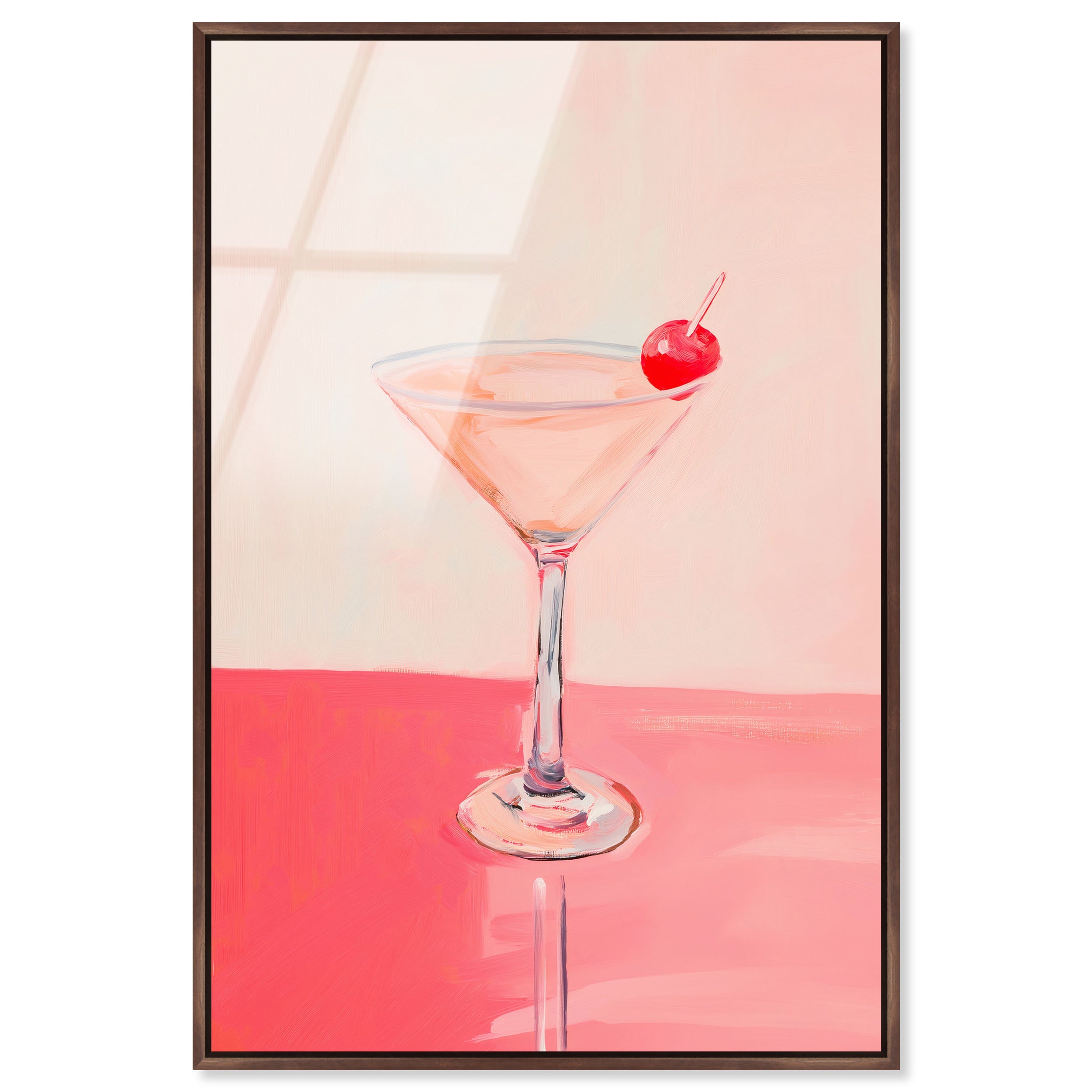 Blush in Glass | Acrylic Panel