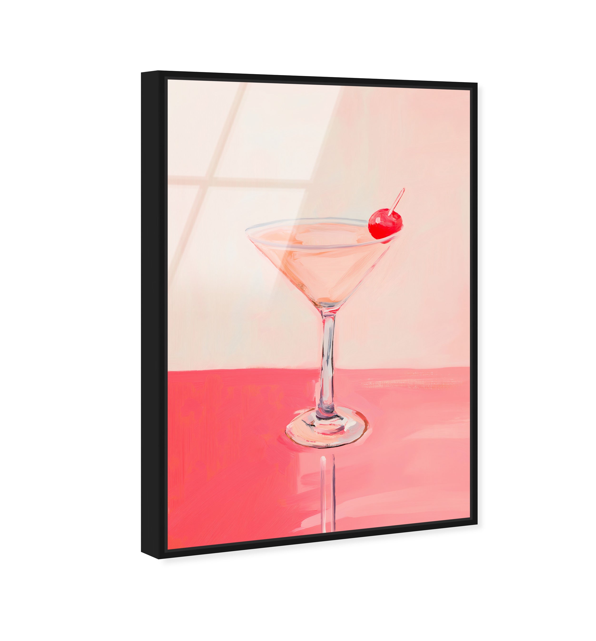 Blush in Glass | Acrylic Panel Secondary image