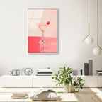 Blush in Glass | Acrylic Panel