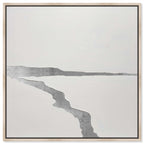Snowy Trace - With Resin