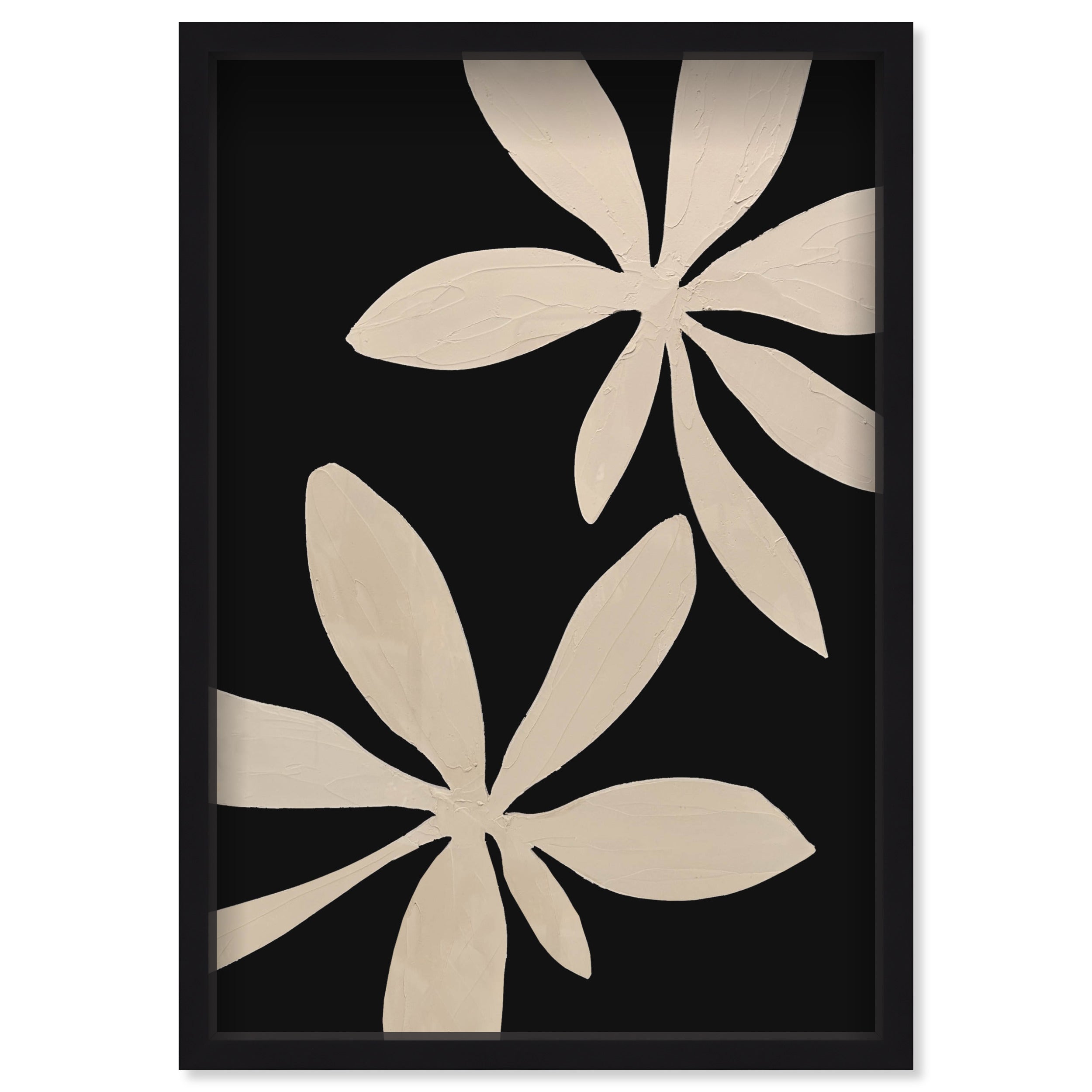 Dark Dahlia III - Sculptural 3D Wall Decor Main image