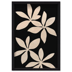 Dark Dahlia II - Sculptural 3D Wall Decor