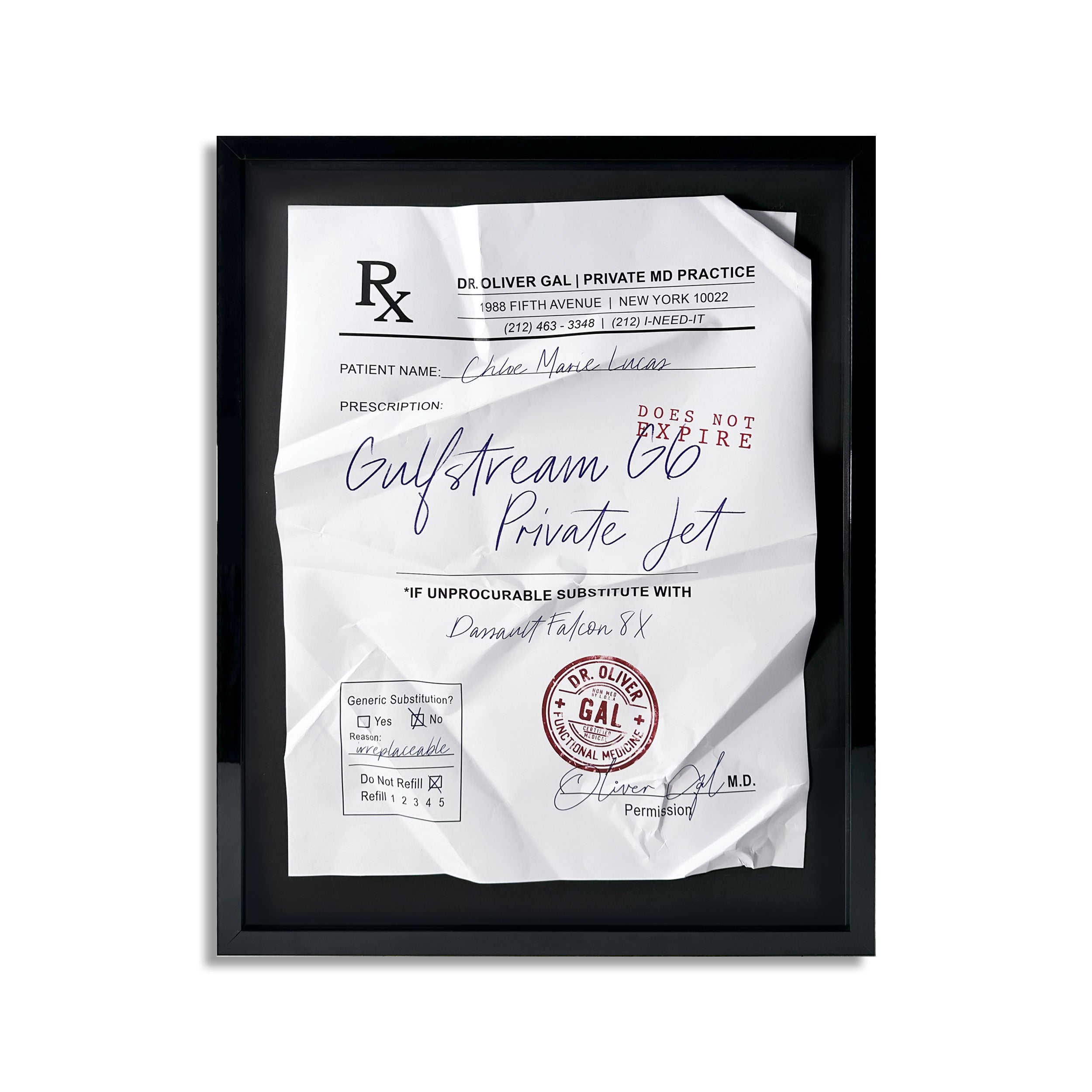RX-Luxury Private Jet - Personalize It