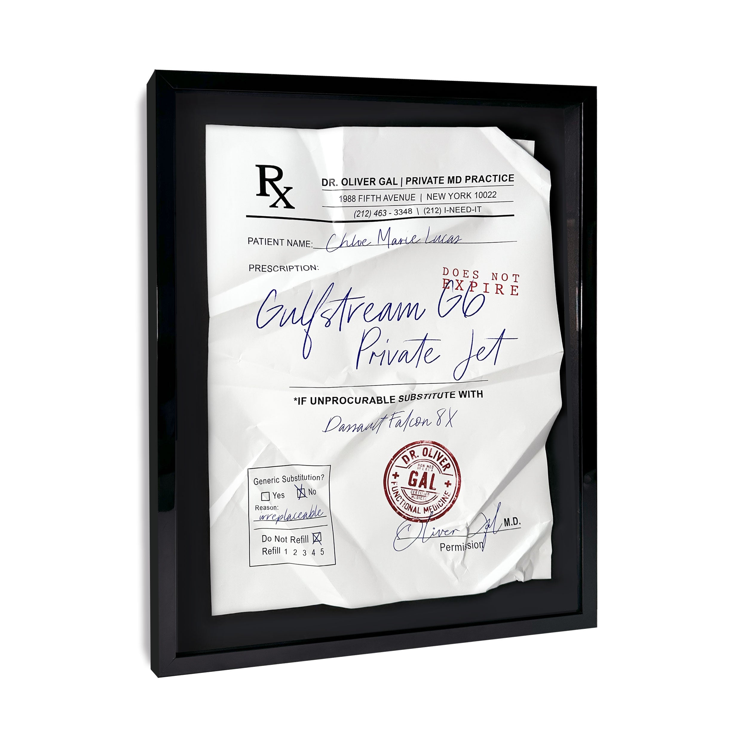 RX-Luxury Private Jet - Personalize It