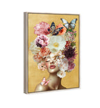 Butterfly Lover II | Hand Embellished Gold Leaf Art
