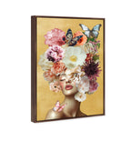 Butterfly Lover II | Hand Embellished Gold Leaf Art