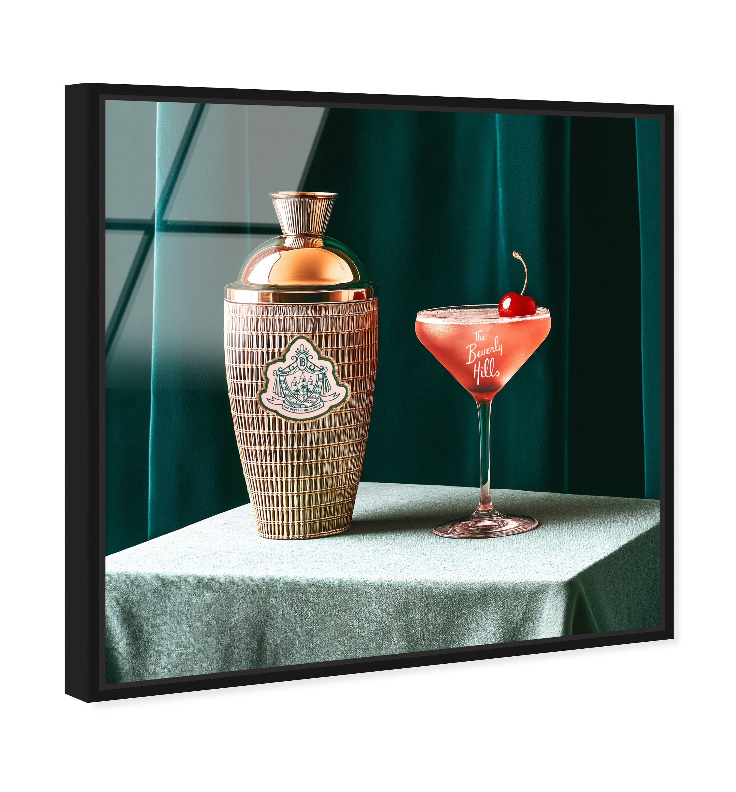 Beverly Hills Cocktail | Acrylic Panel Secondary image