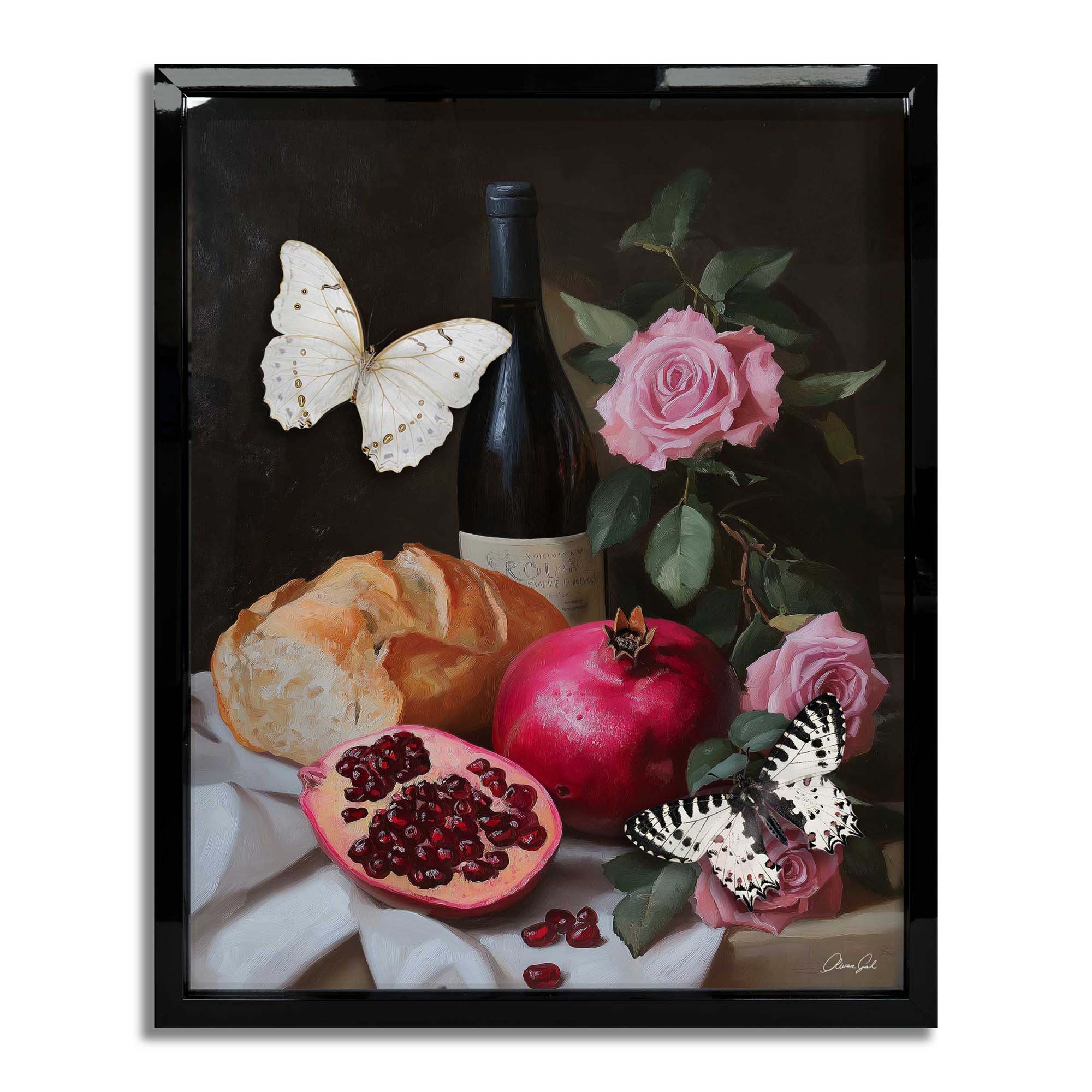 Fruits of the Vine - With 3-D Butterflies Main image