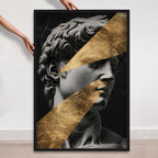 Statue Statues II - With Hand-Applied Gold Leaf