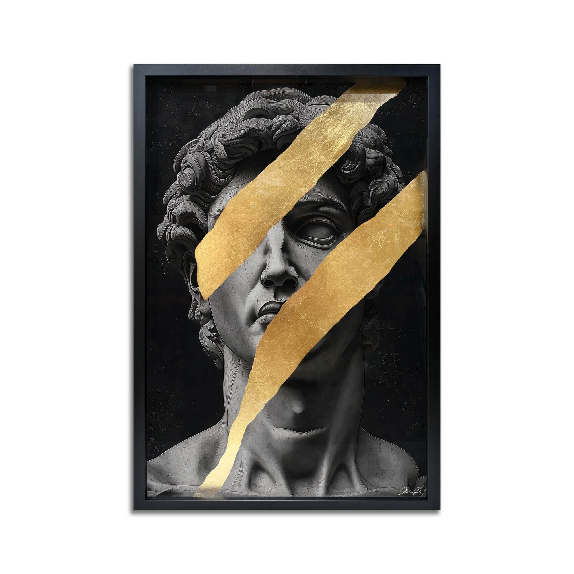 Statue Statues I - With Hand-Applied Gold Leaf Secondary image