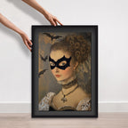 Bat Hero Lady - With Glitter