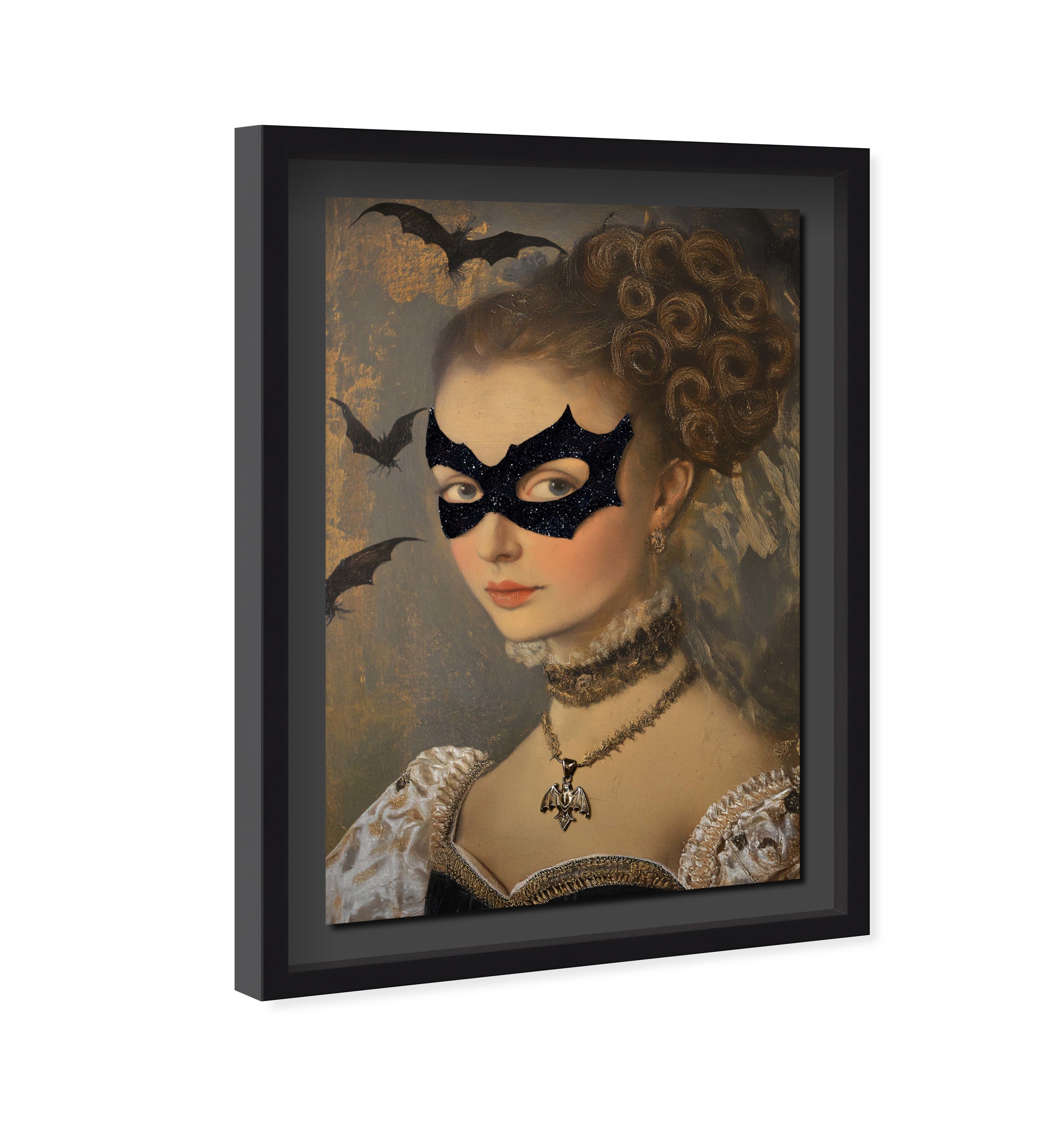 Bat Hero Lady - With Glitter Secondary image