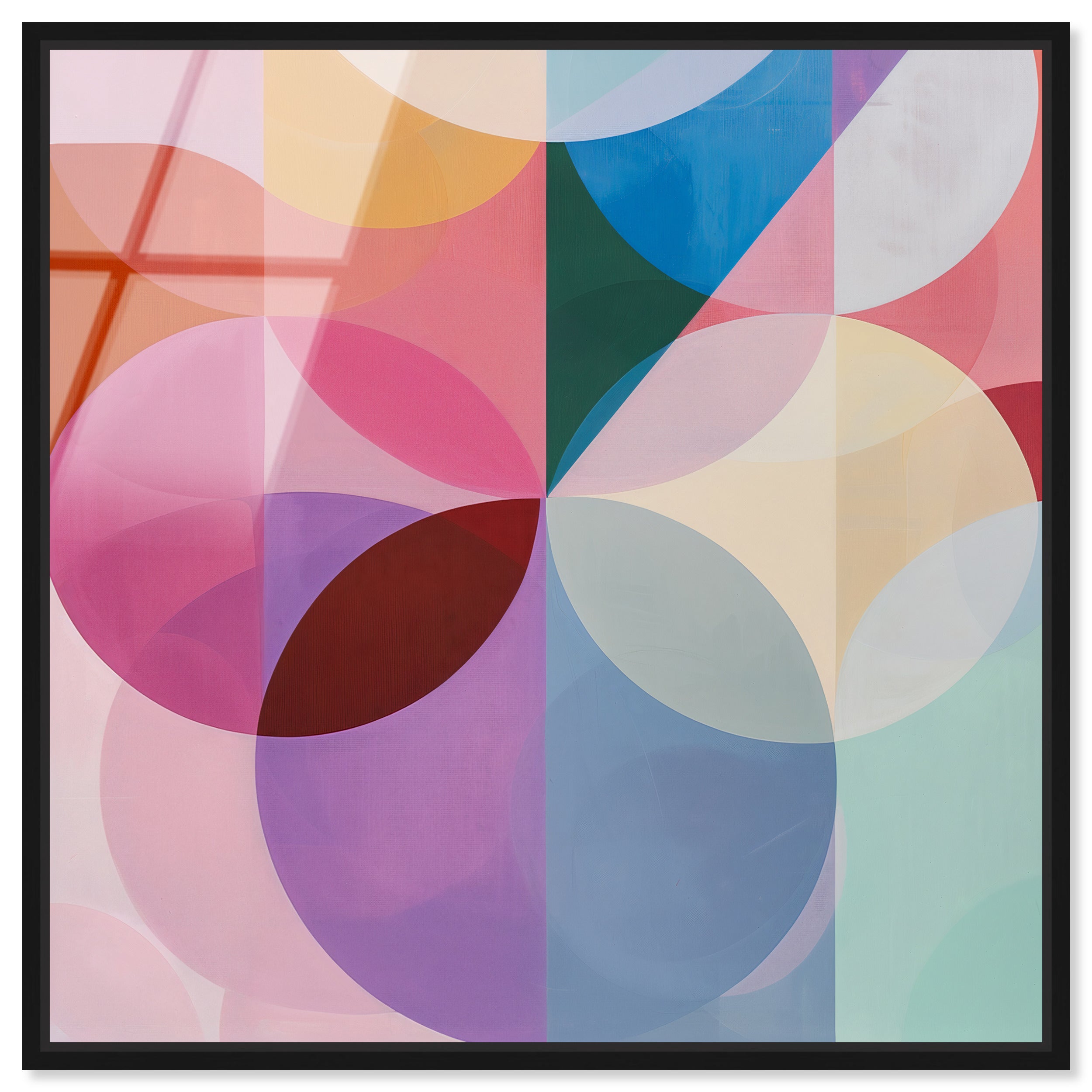 Prismatic Orbit II Square | Acrylic Panel Main image