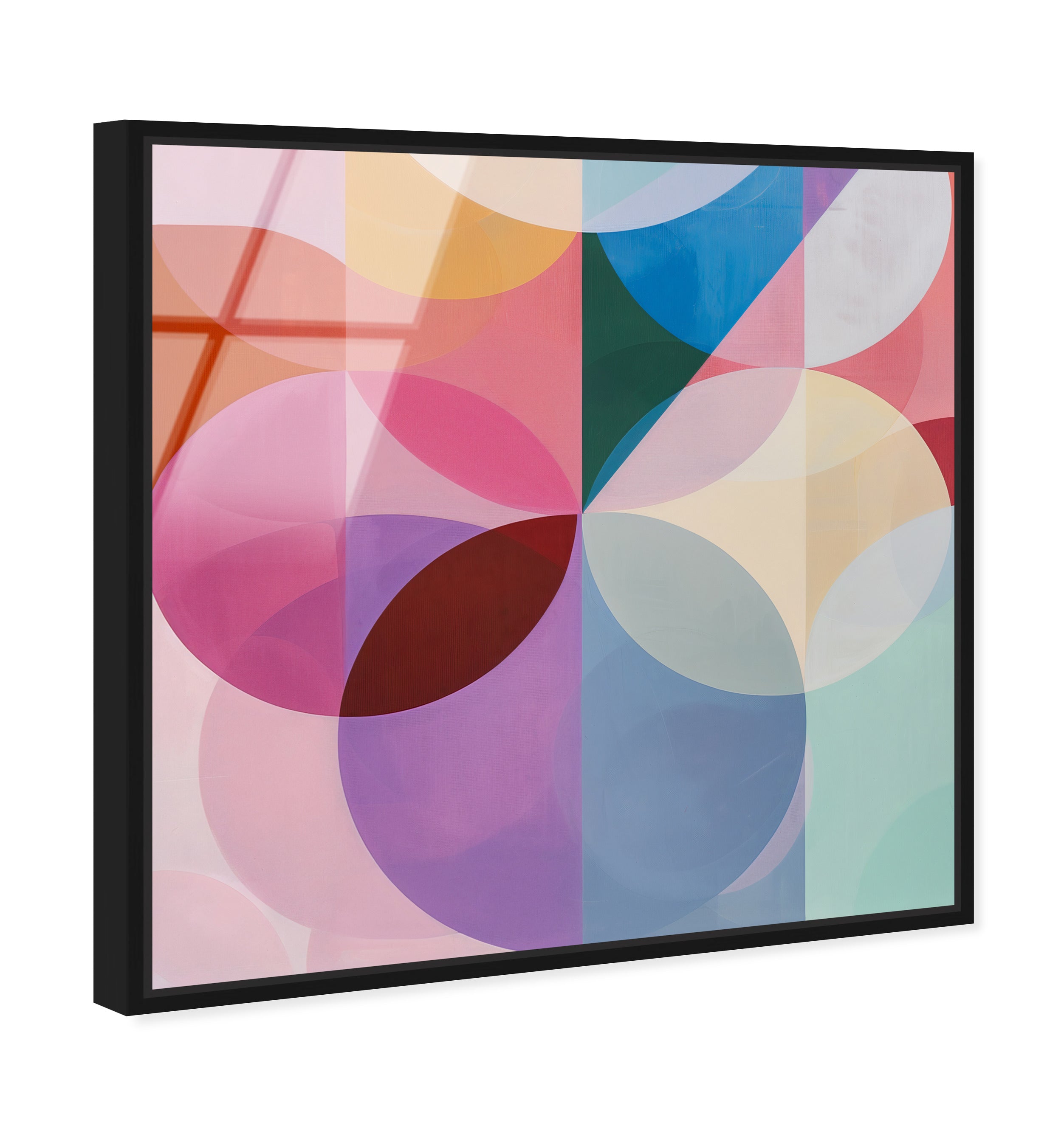 Prismatic Orbit II Square | Acrylic Panel Secondary image