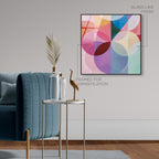 Prismatic Orbit II Square | Acrylic Panel