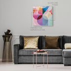 Prismatic Orbit II Square | Acrylic Panel