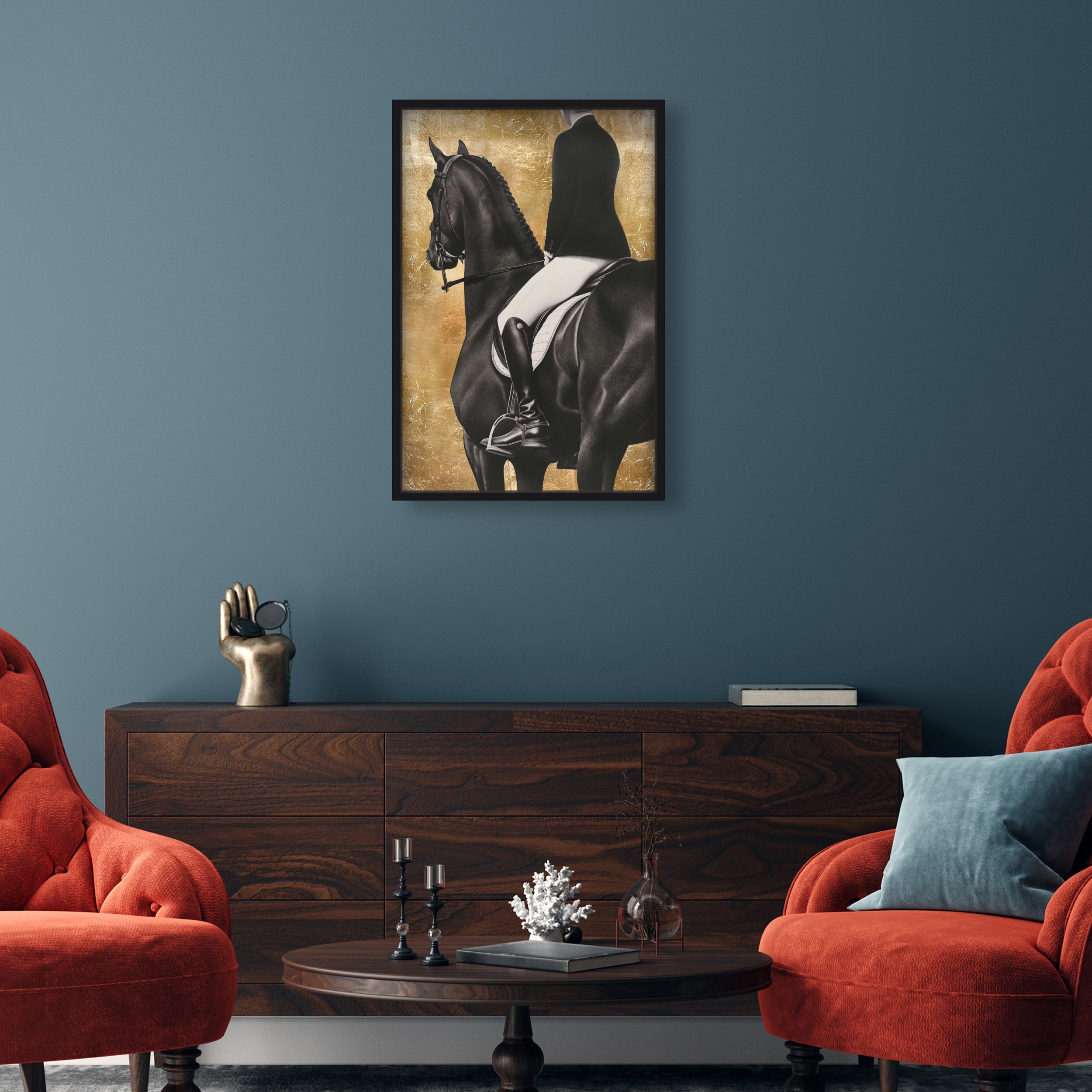 Taming the Rhythm Gold II - With Hand-Applied Gold Leaf