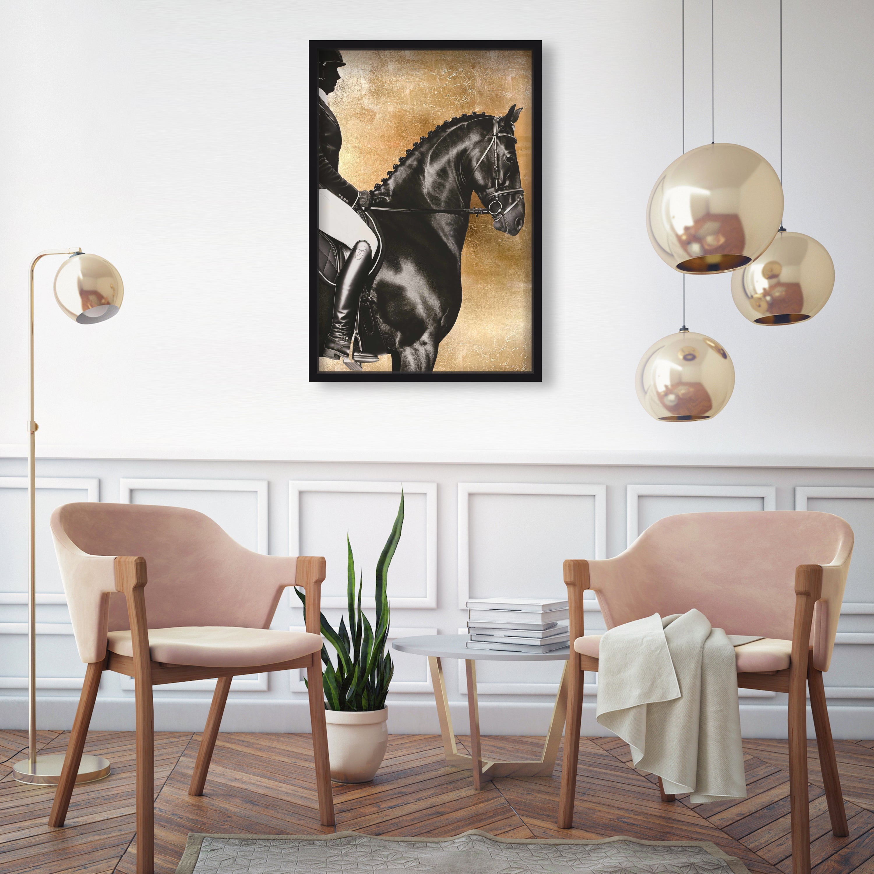 Taming the Rhythm Gold I - With Hand-Applied Gold Leaf