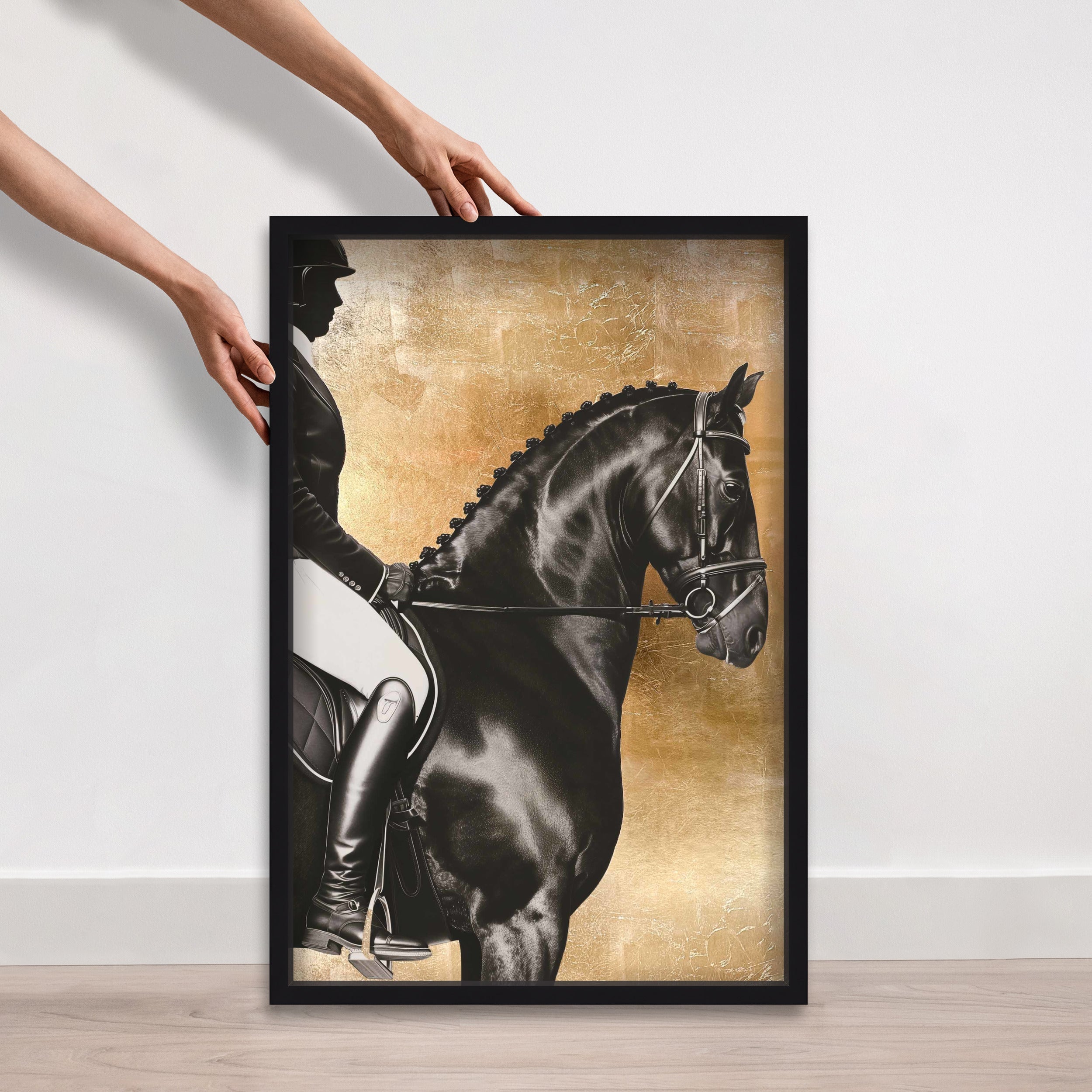 Taming the Rhythm Gold I - With Hand-Applied Gold Leaf