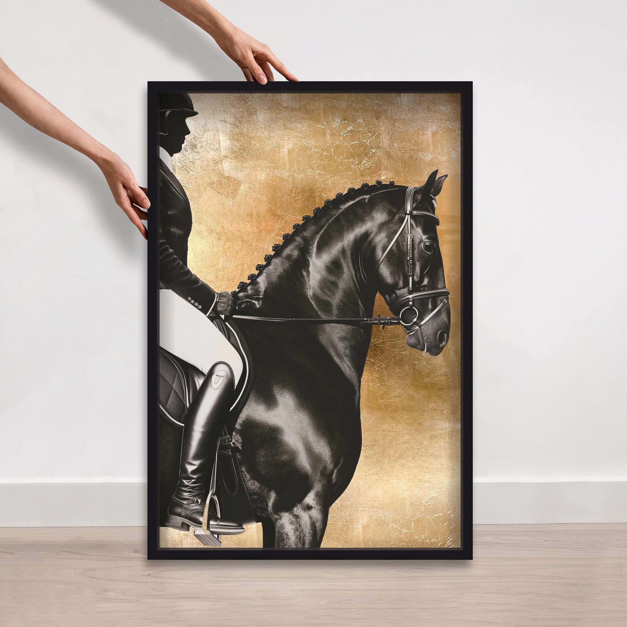 Taming the Rhythm Gold I - With Hand-Applied Gold Leaf