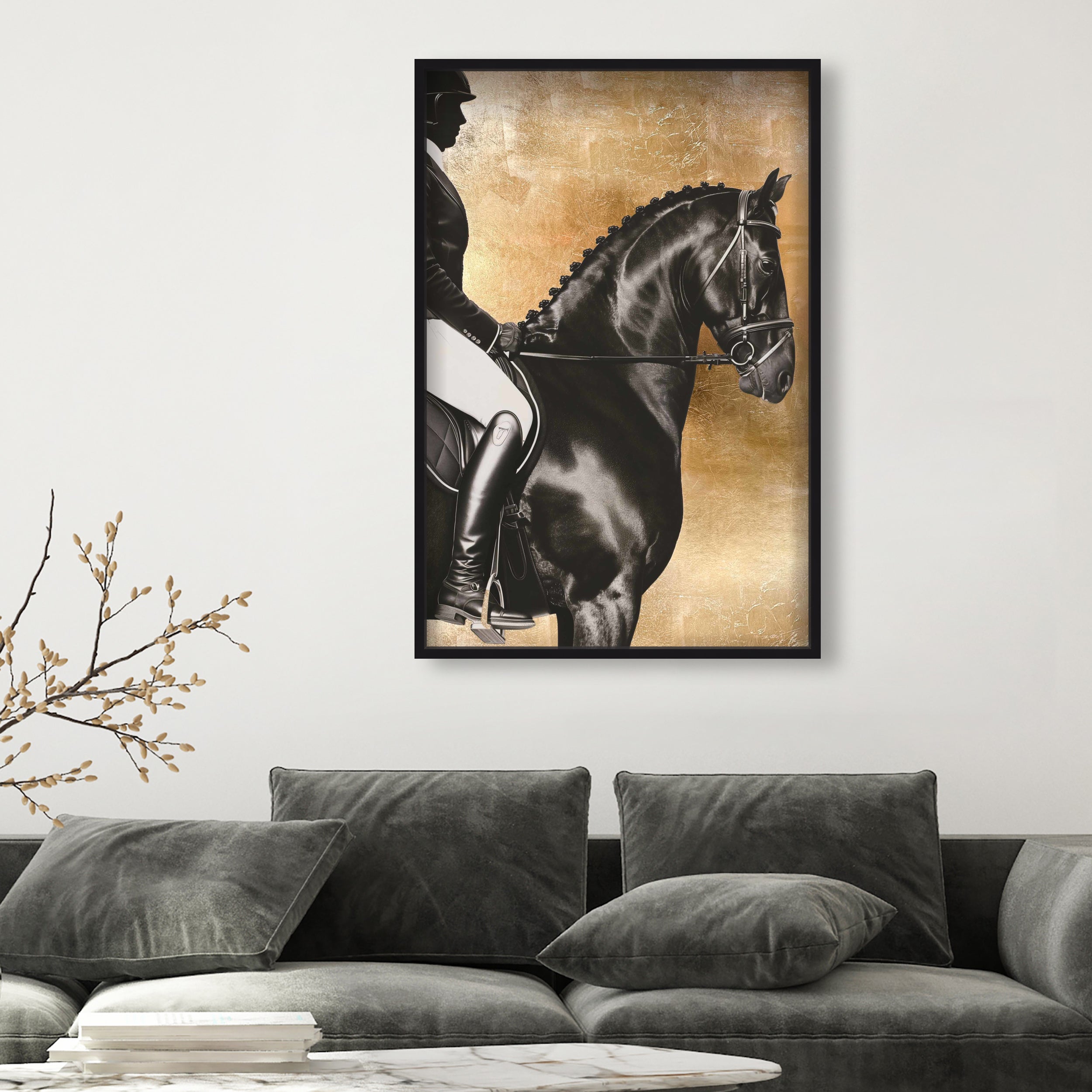 Taming the Rhythm Gold I - With Hand-Applied Gold Leaf