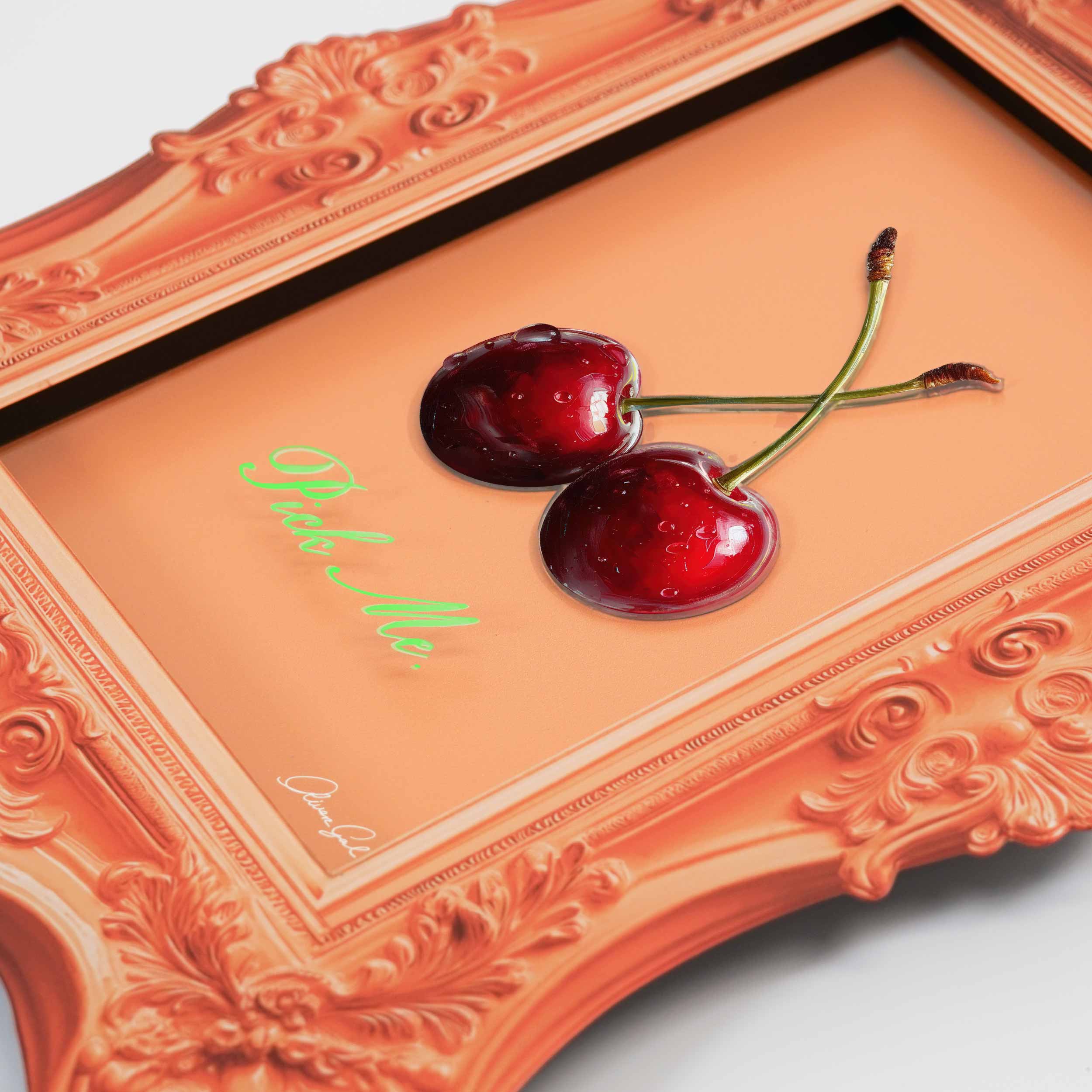 RococoPop Cherry Red | Acrylic Sculpture