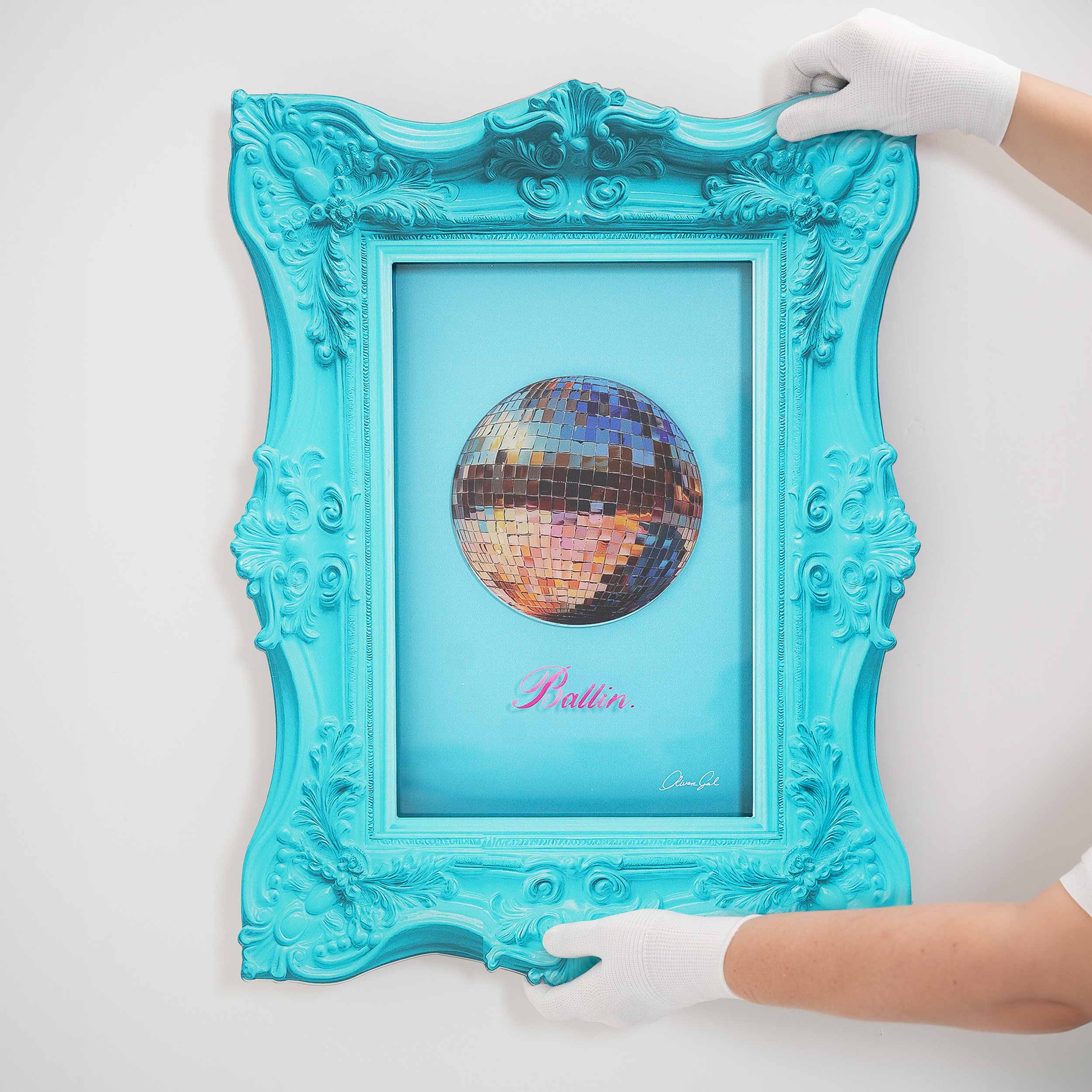 RococoPop Disco Ball | Acrylic Sculpture