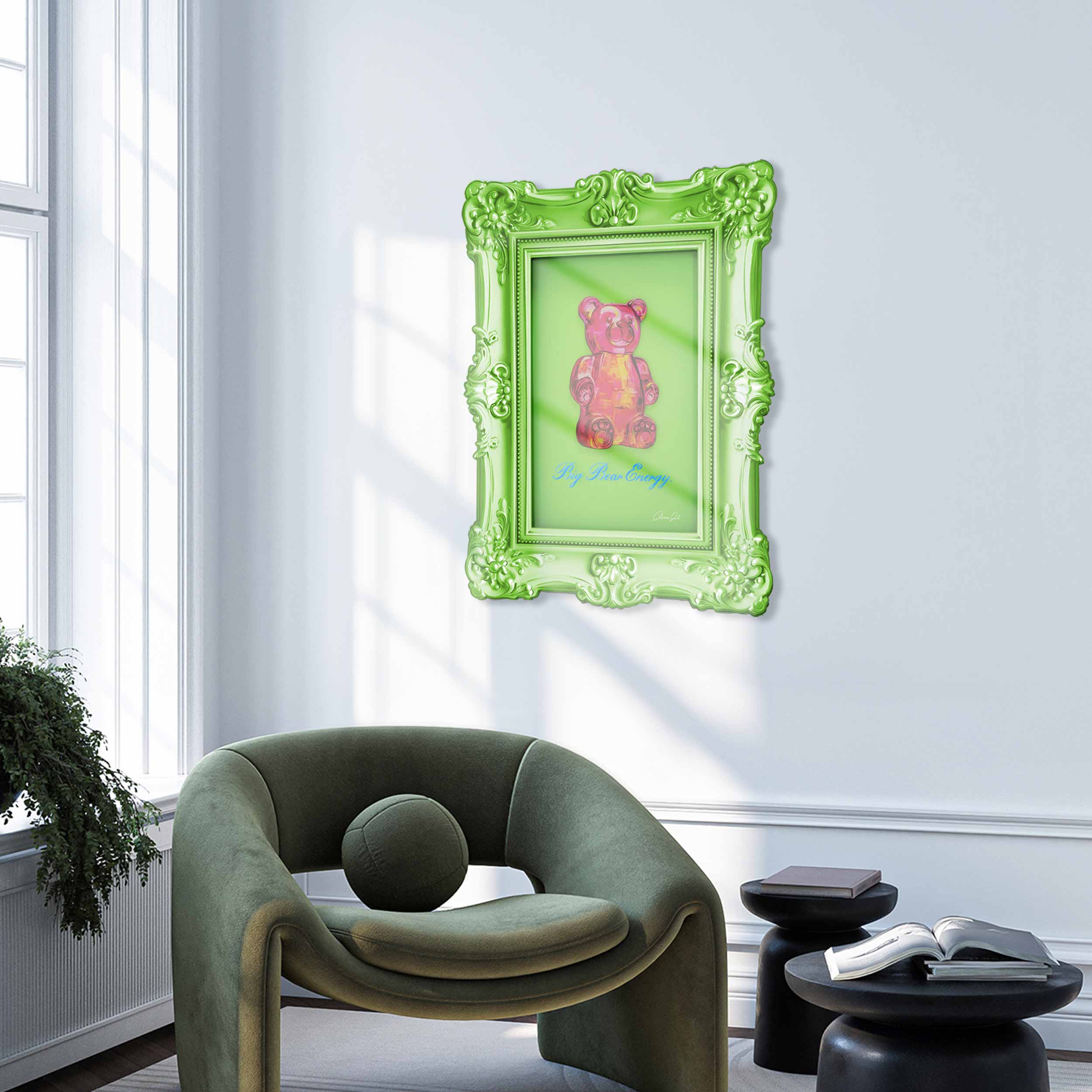 RococoPop Gummy Bear | Acrylic Sculpture Secondary image