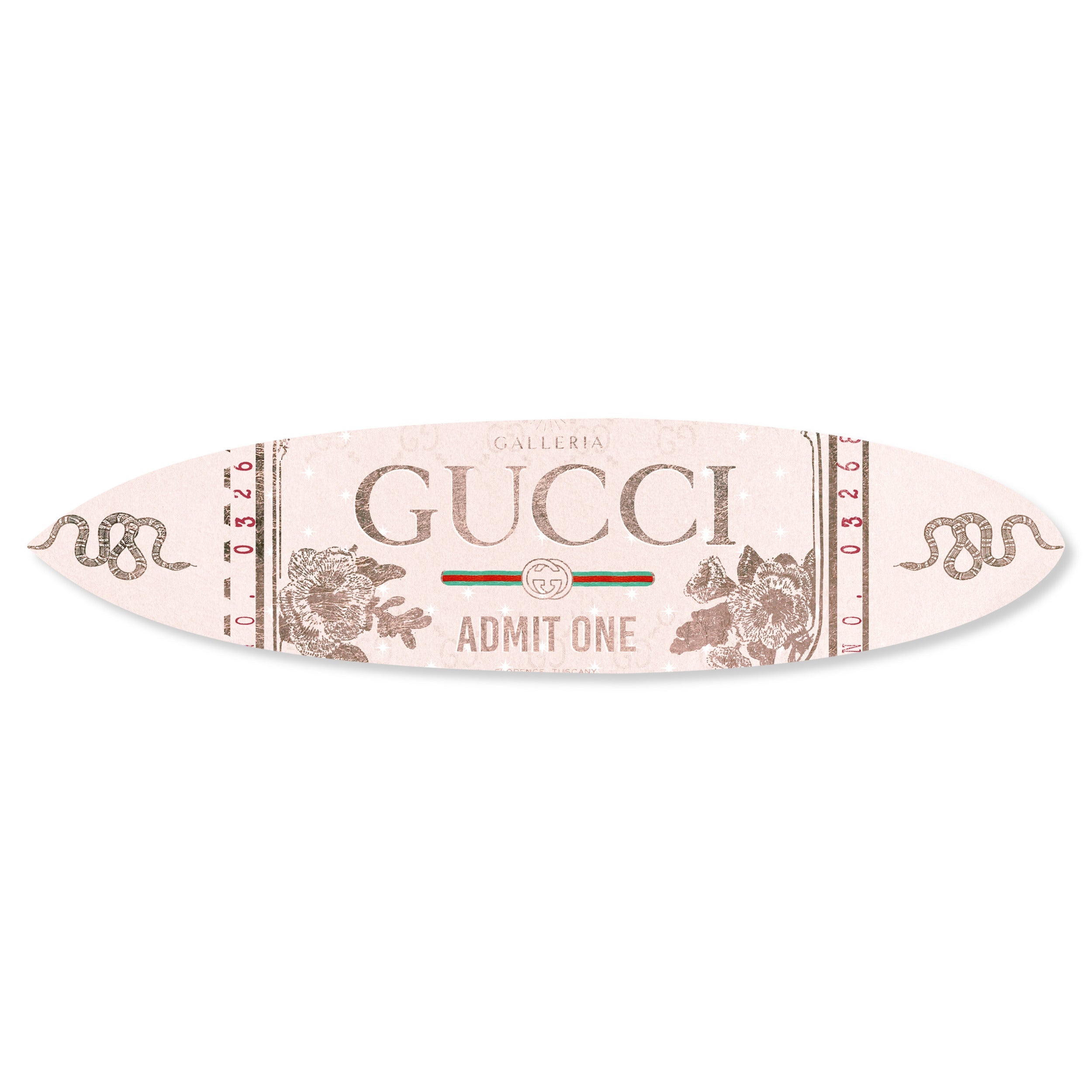 Admit One Florence Garden Surfboard Main image