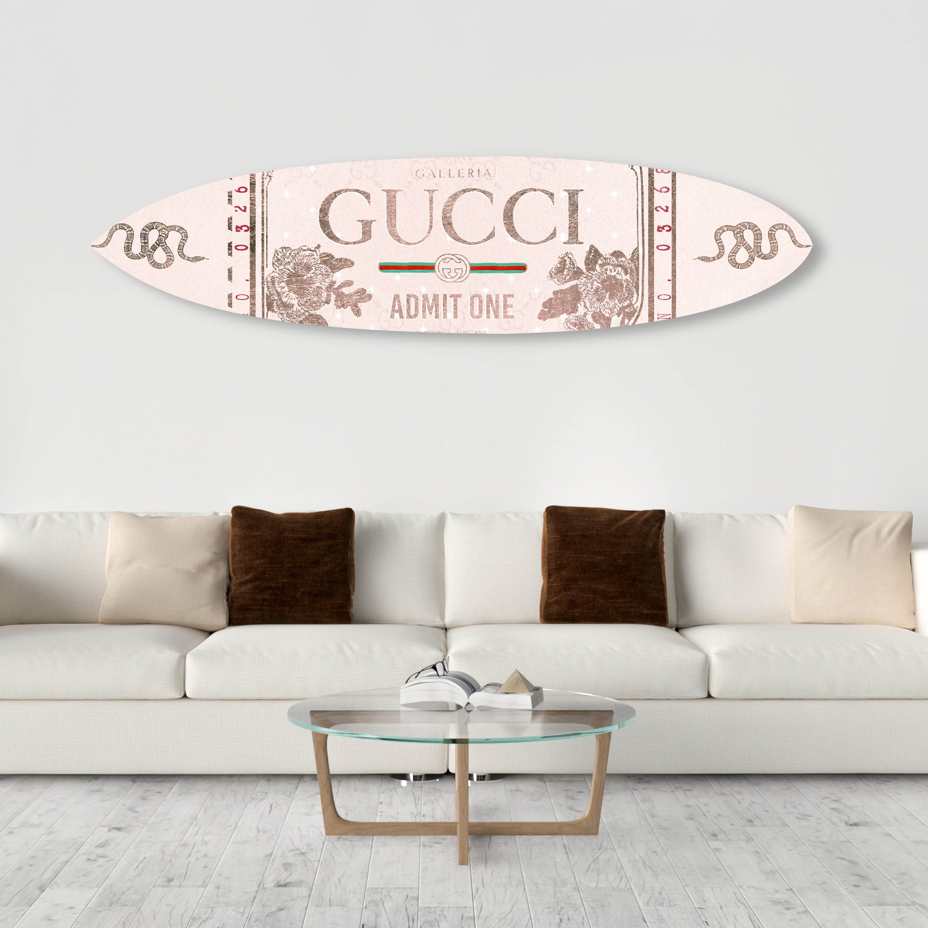 Admit One Florence Garden Surfboard