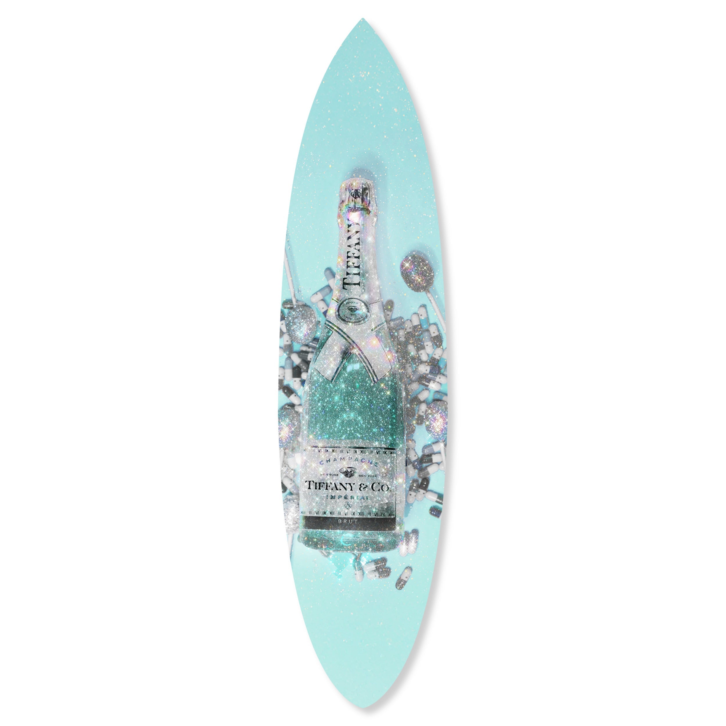 Diamond Drinks and Candy Surfboard Main image