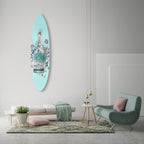 Diamond Drinks and Candy Surfboard