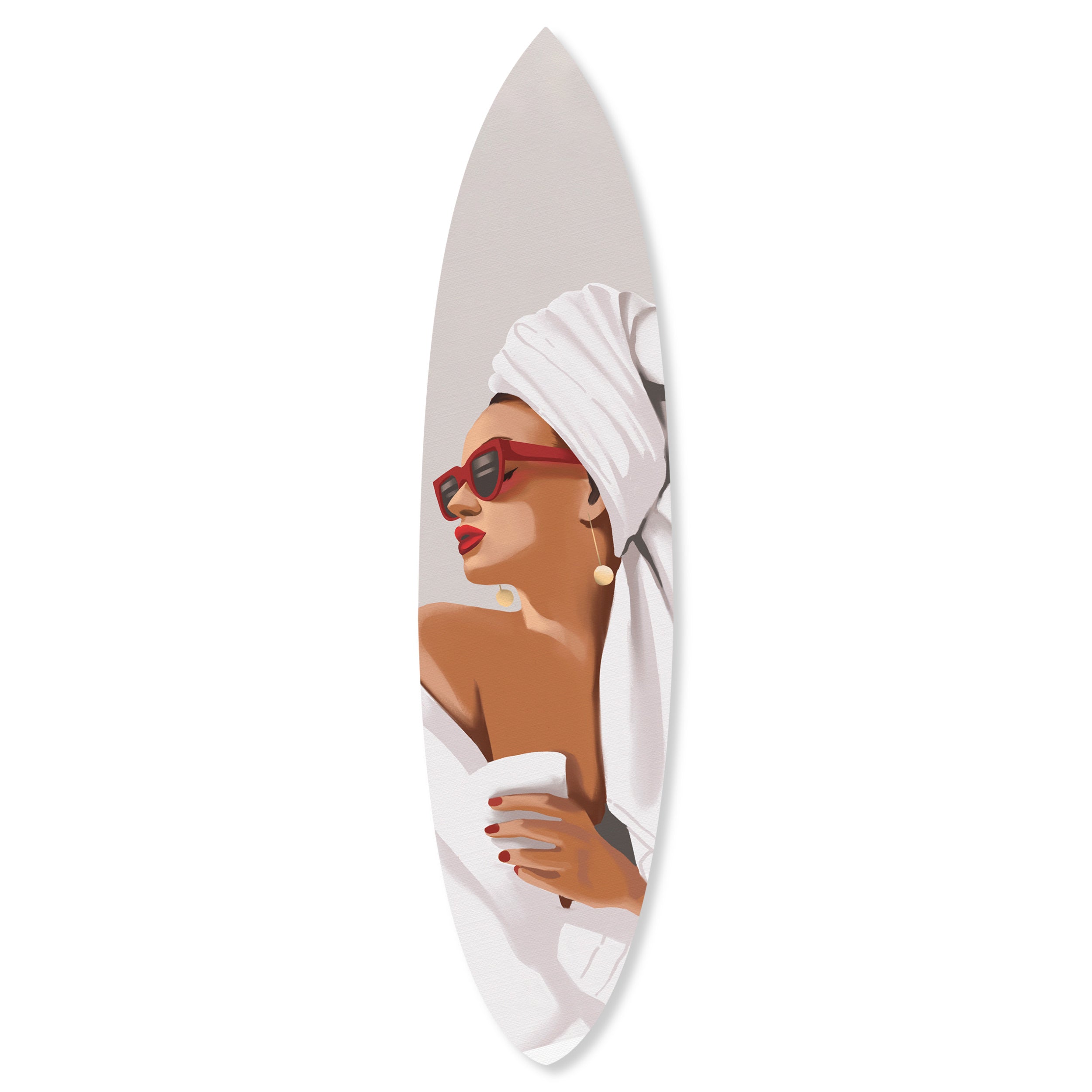 Her Morning Routine Surfboard Main image