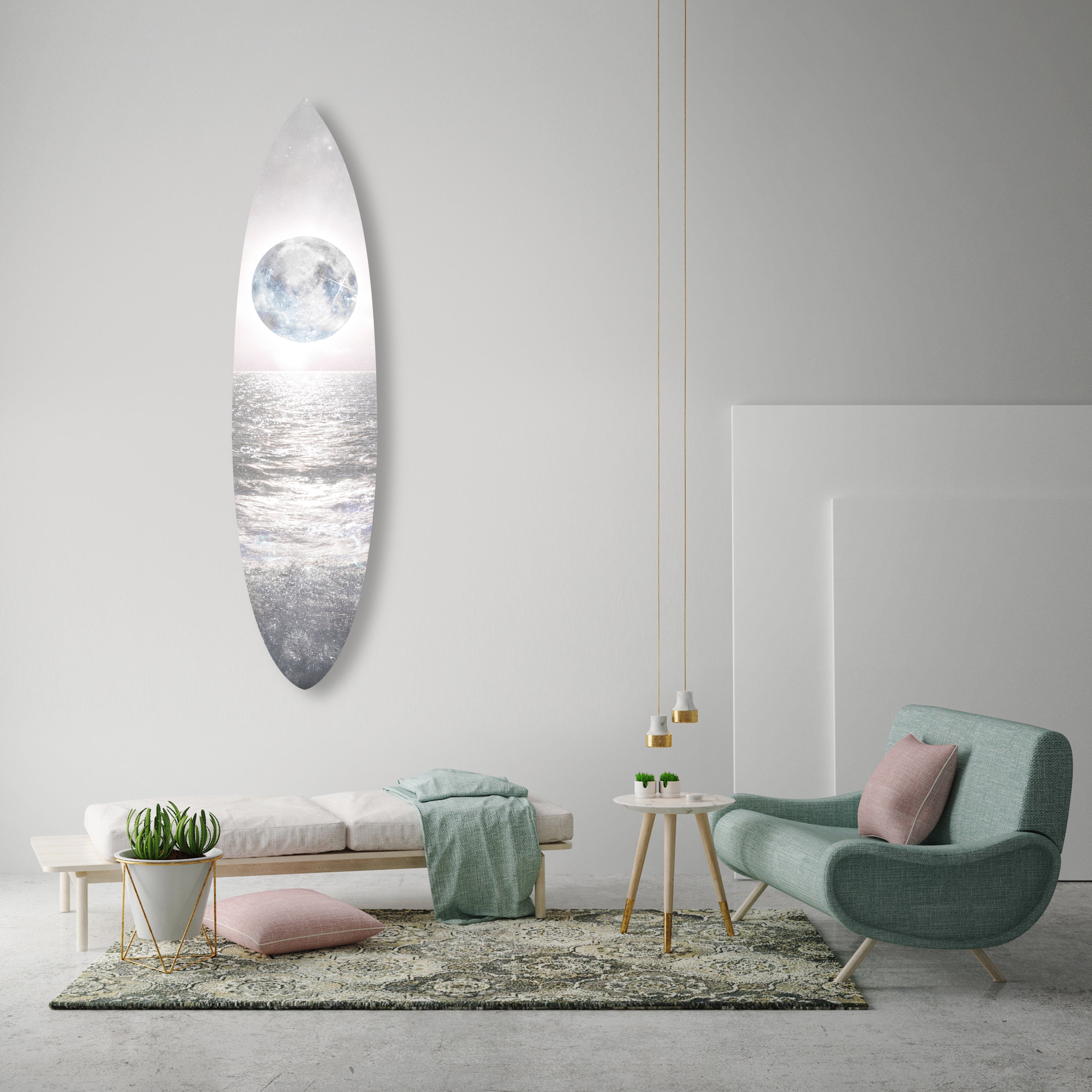 Mykonos Moon Surfboard