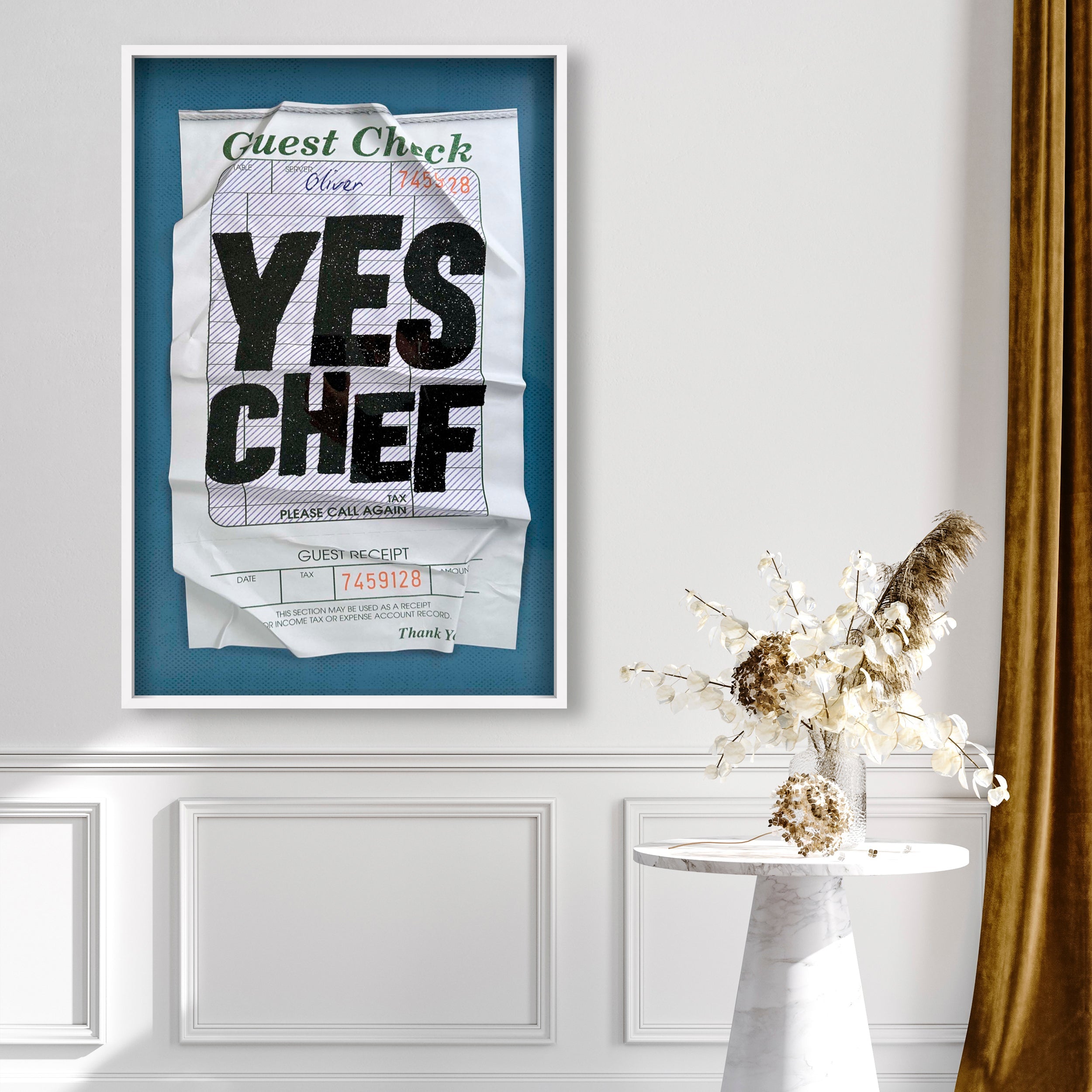 Yes Chef Check | Limited Edition