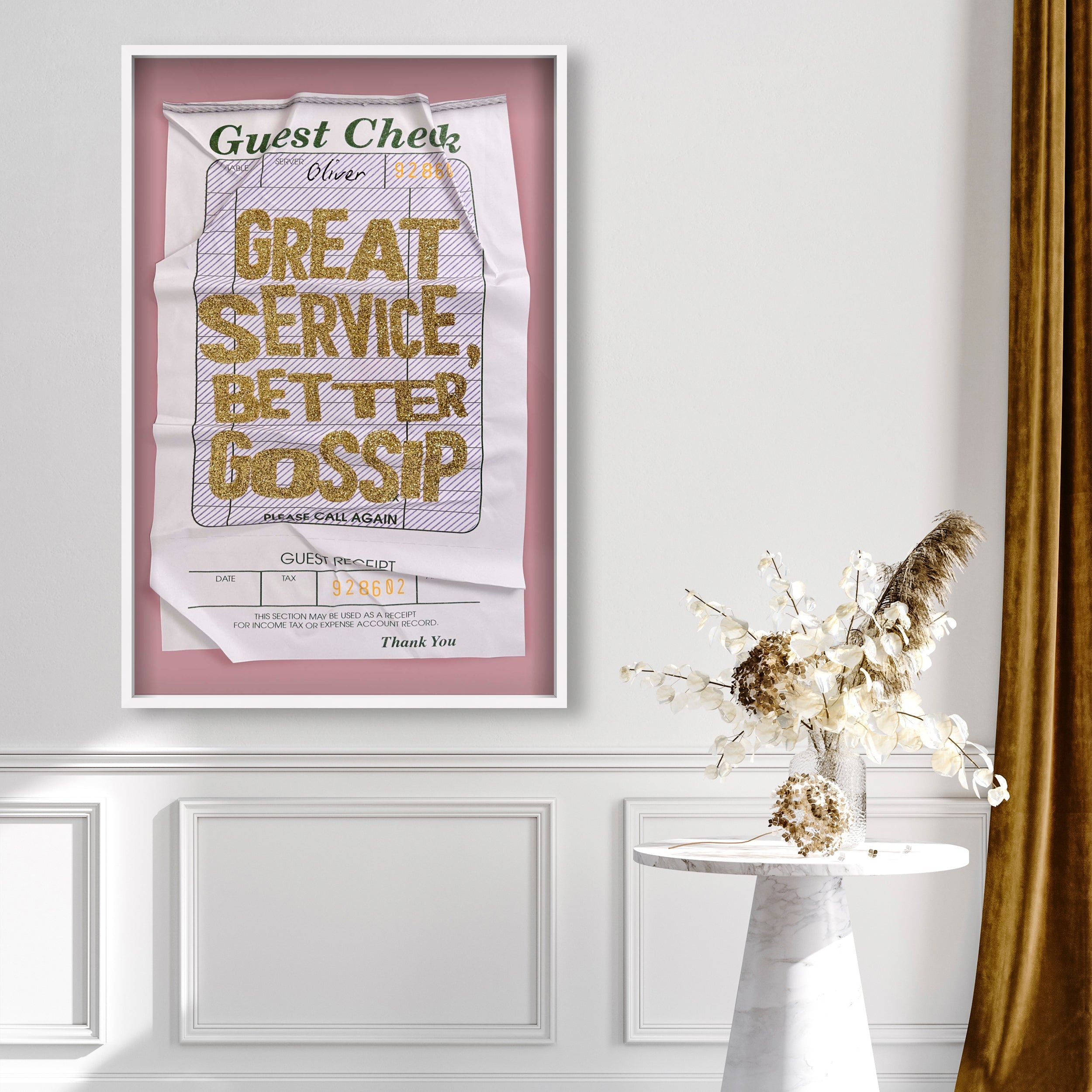 Great Service Check | Limited Edition