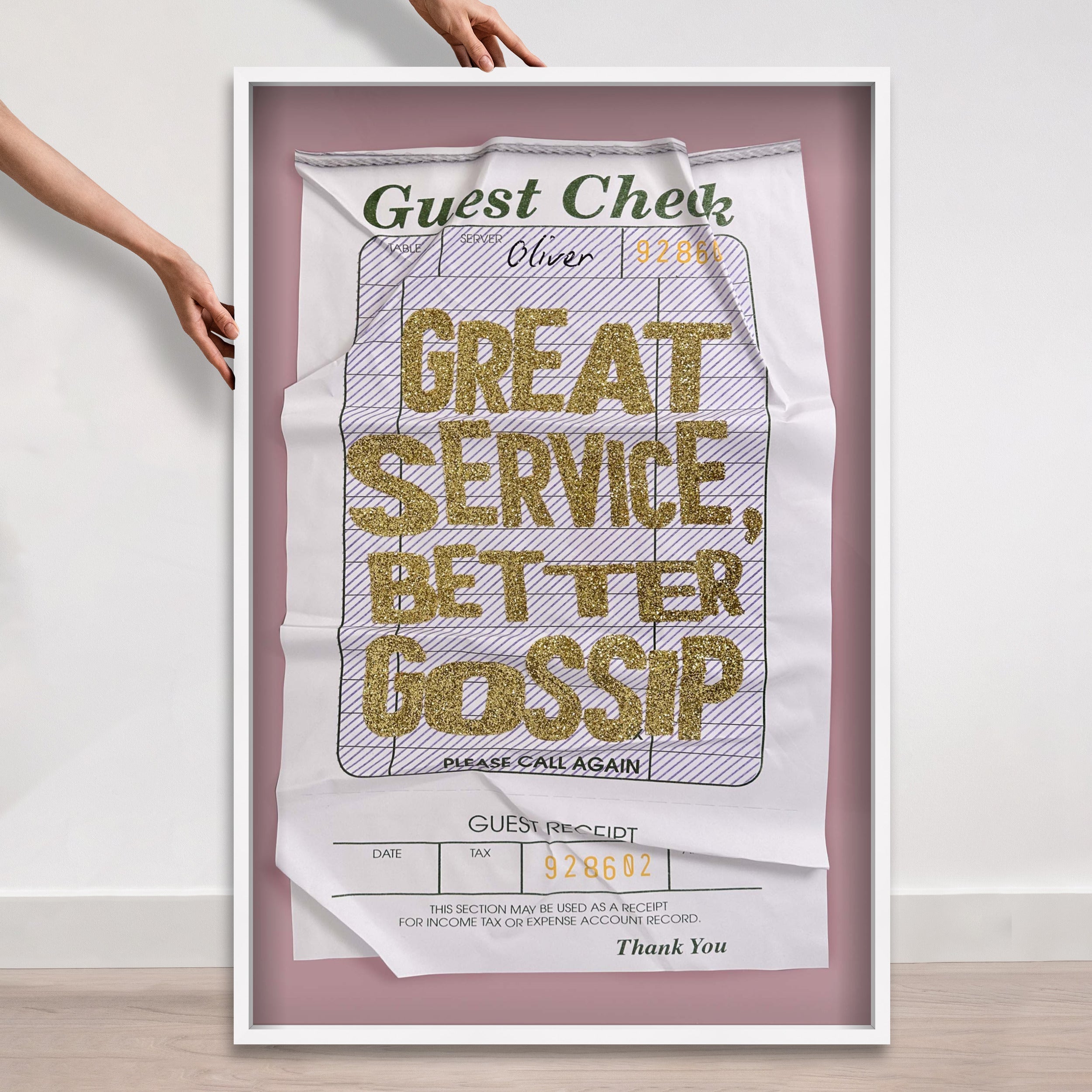 Great Service Check | Limited Edition