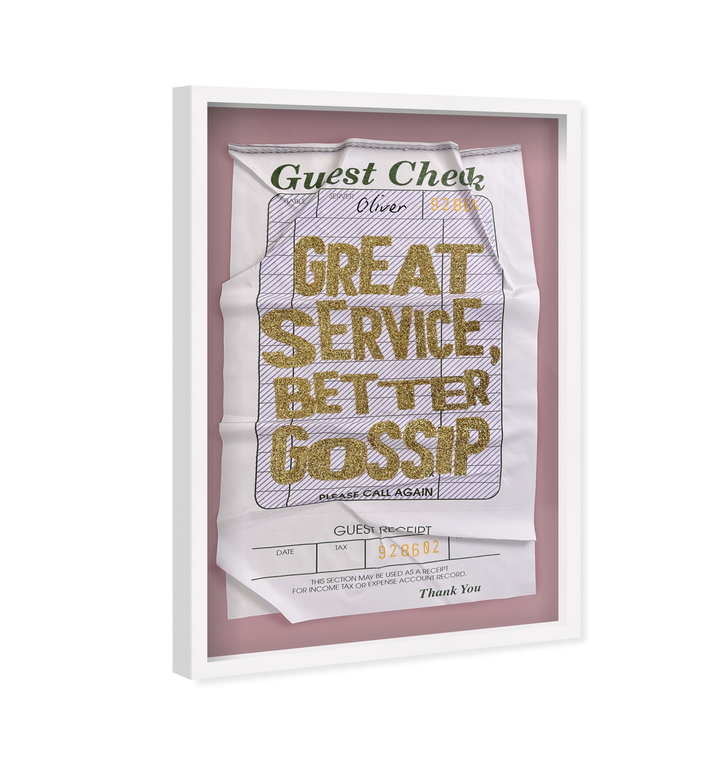 Great Service Check | Limited Edition Secondary image