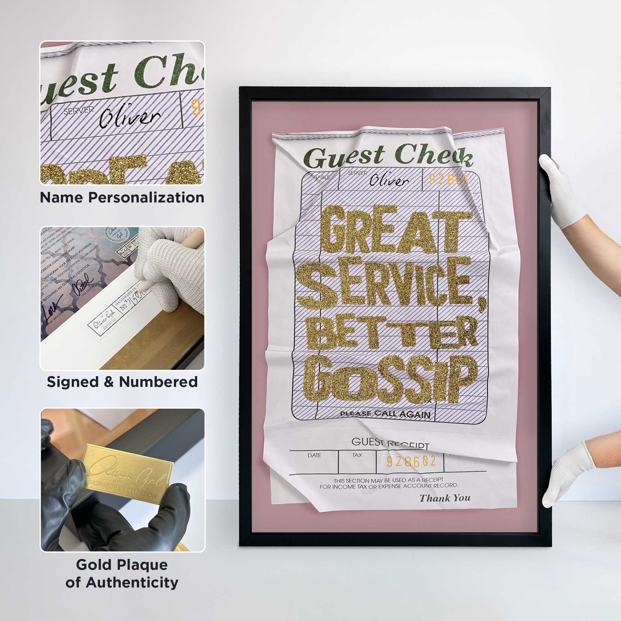 Great Service Check | Limited Edition