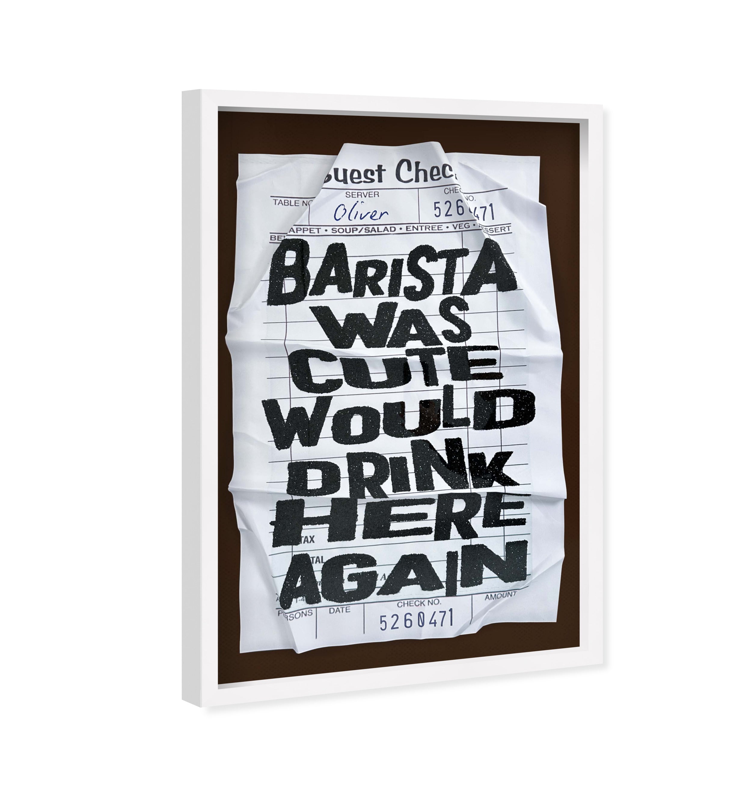 Barista Check | Limited Edition