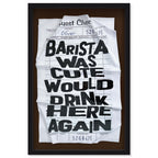 Barista Check | Limited Edition