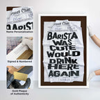 Barista Check | Limited Edition