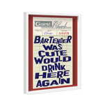 Bartender Check | Limited Edition