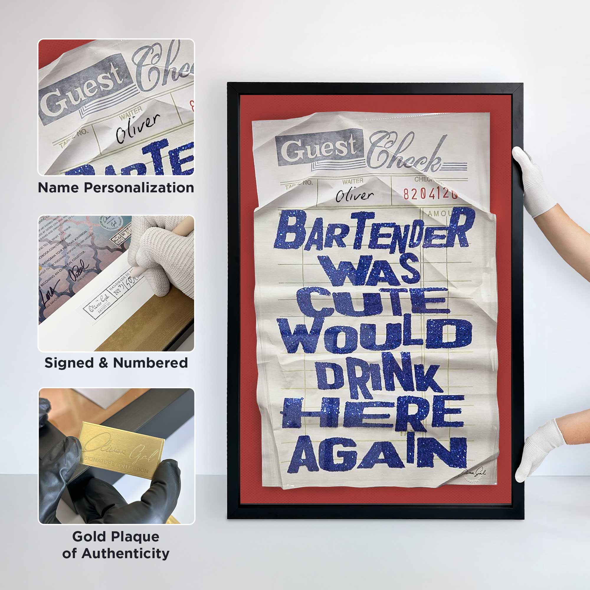 Bartender Check | Limited Edition